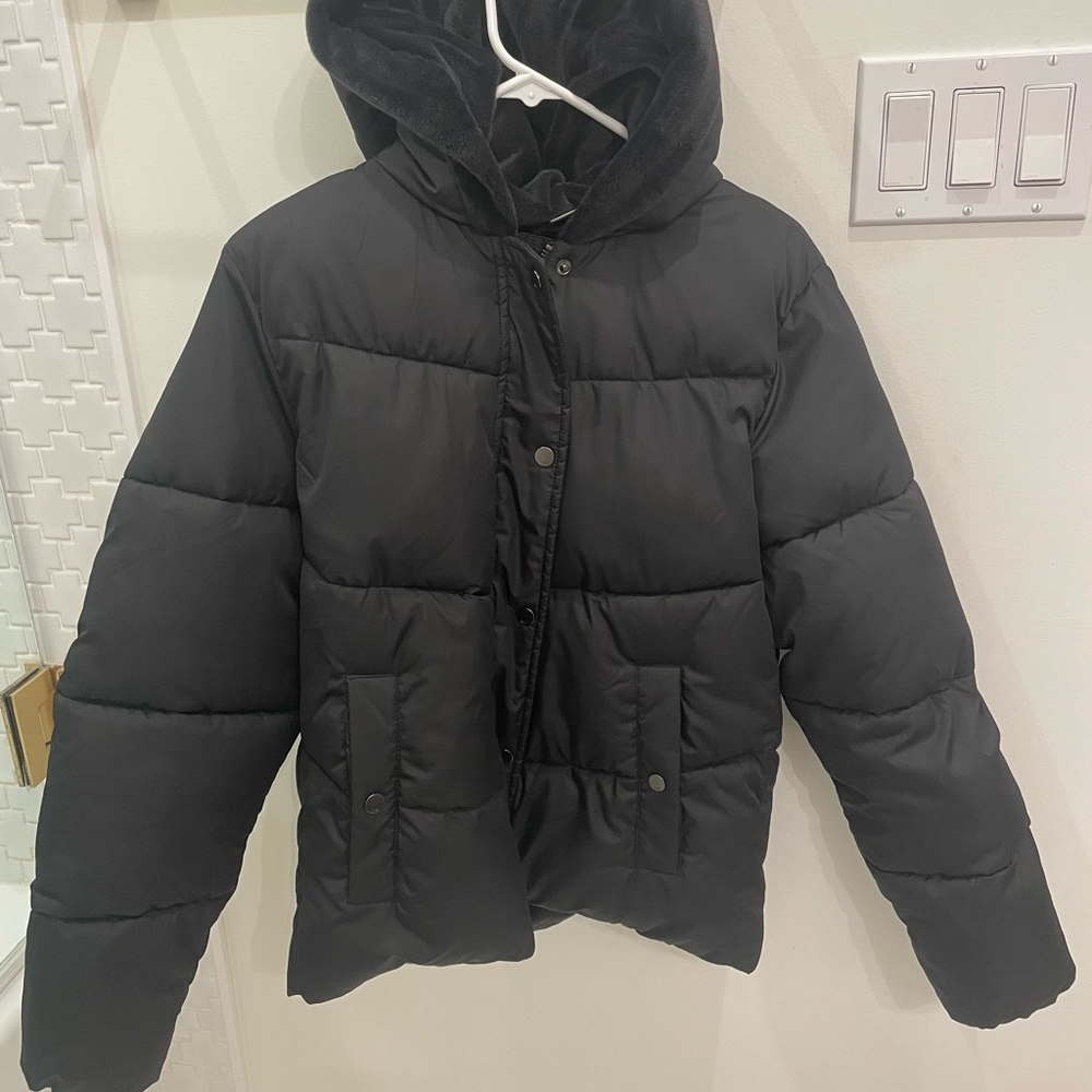 32 Degrees Women’s Charcoal Puffer Jacket